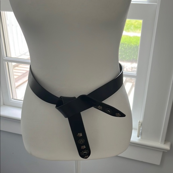 Isabel Marant Black and Silver Belt - Picture 1 of 3